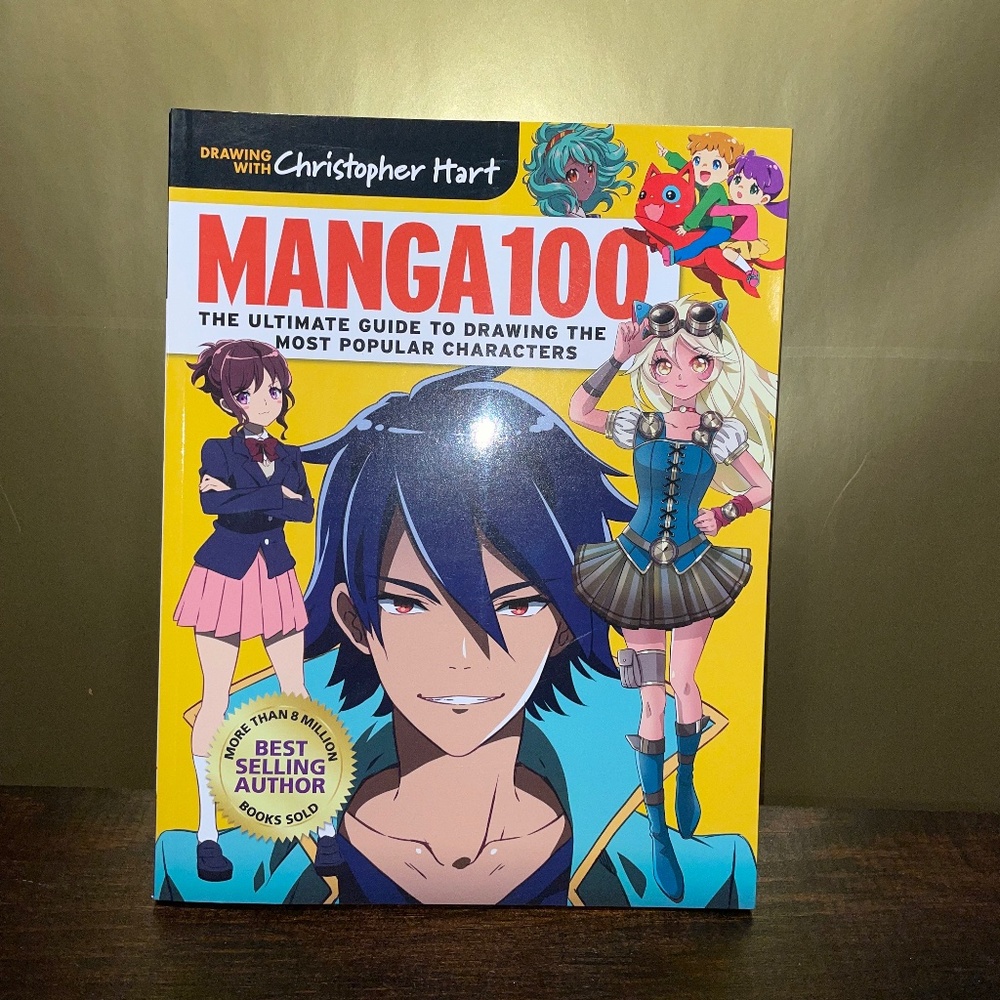 Manga 100 The Ultimate Guide to Drawing The Most‎ Popular Characters book Hart